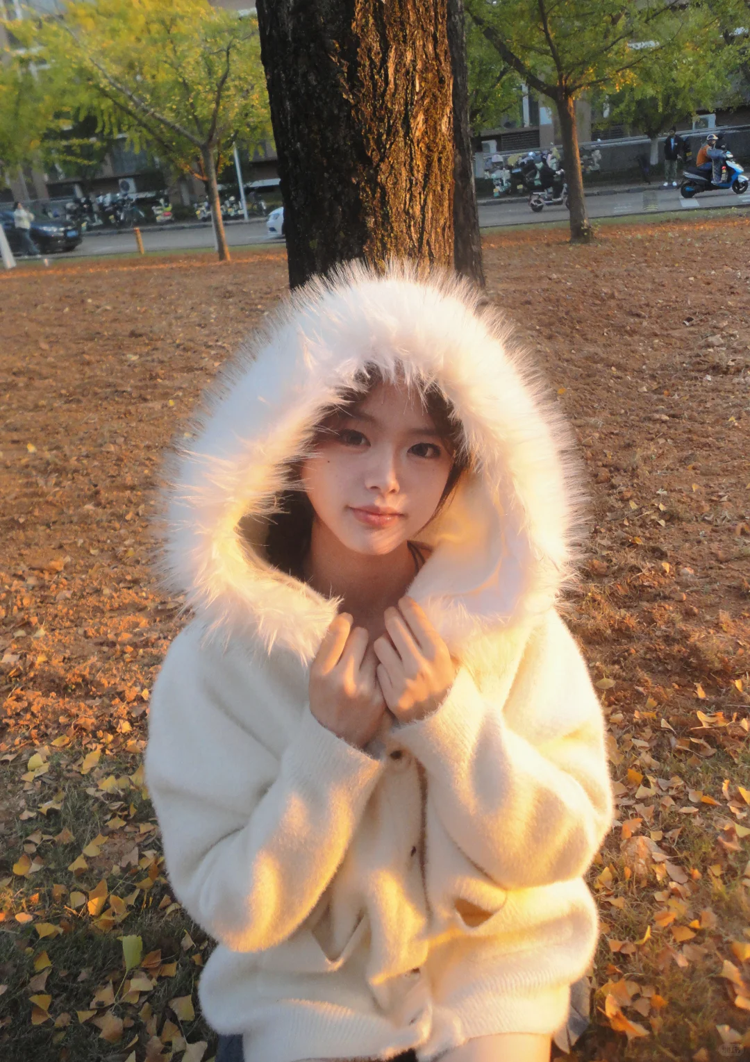 当我用自己的照片做成手机壁纸