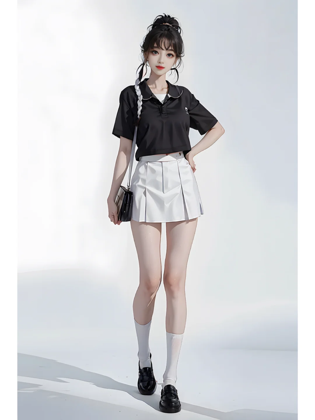 跟着ai学穿搭｜周一上课就这么穿太美啦！