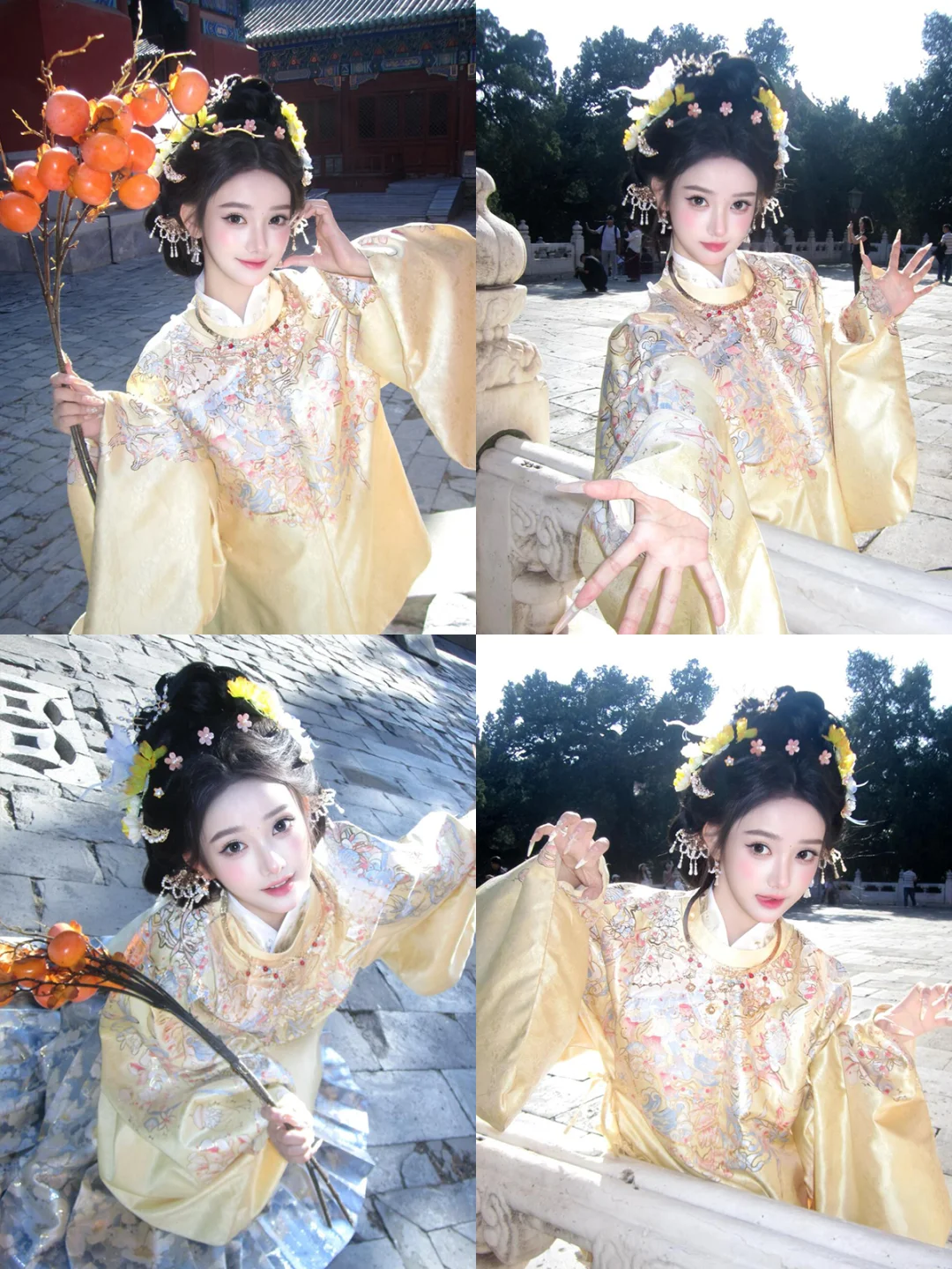 和闺蜜在福州cos 大明贵女✨结果美到失控！