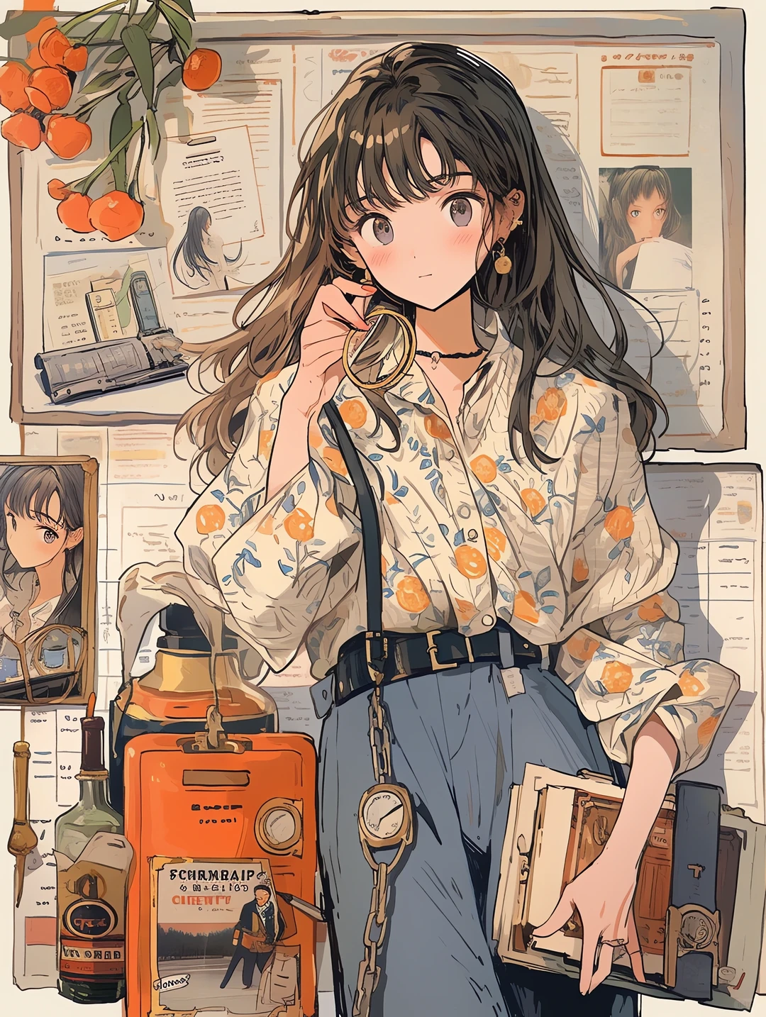 Ai春秋穿搭壁纸