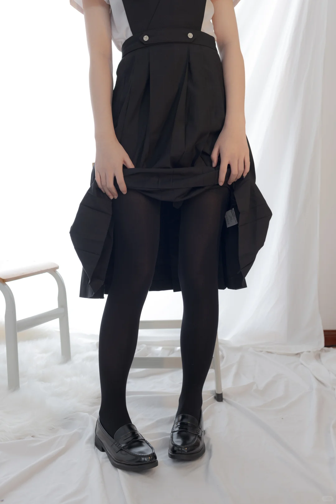 少女秩序 黑色过膝袜