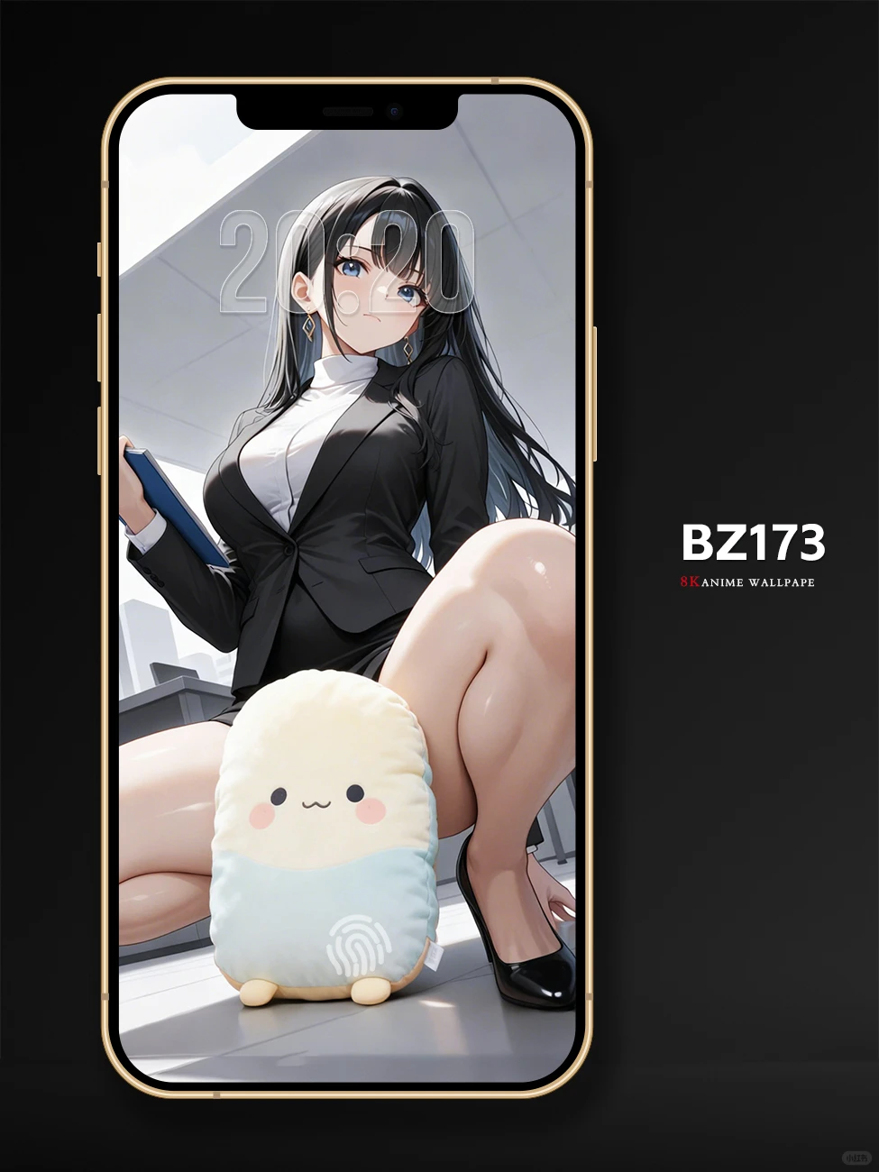 二次元美少女创意壁纸