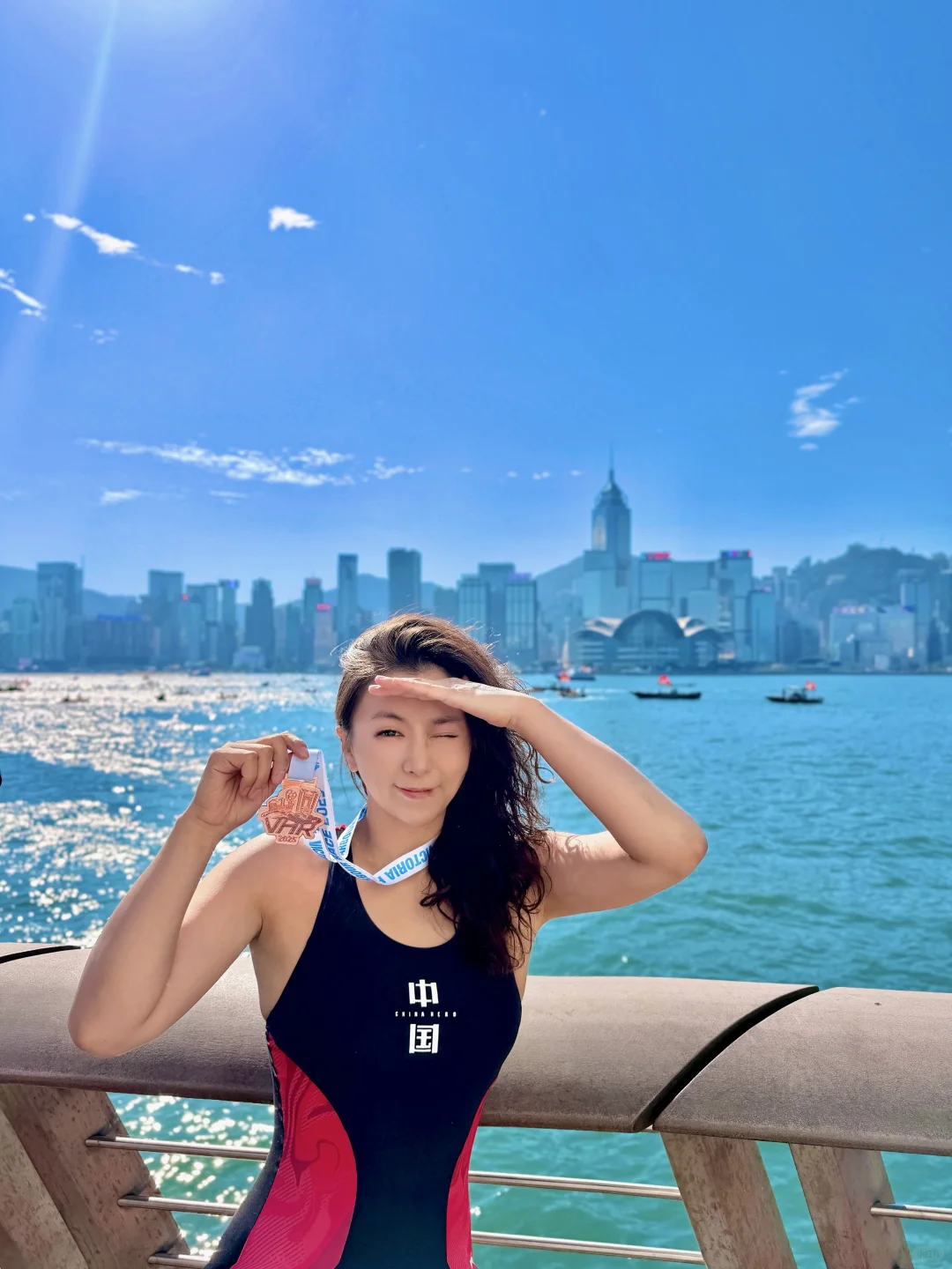 逆流而上的2025维港泳