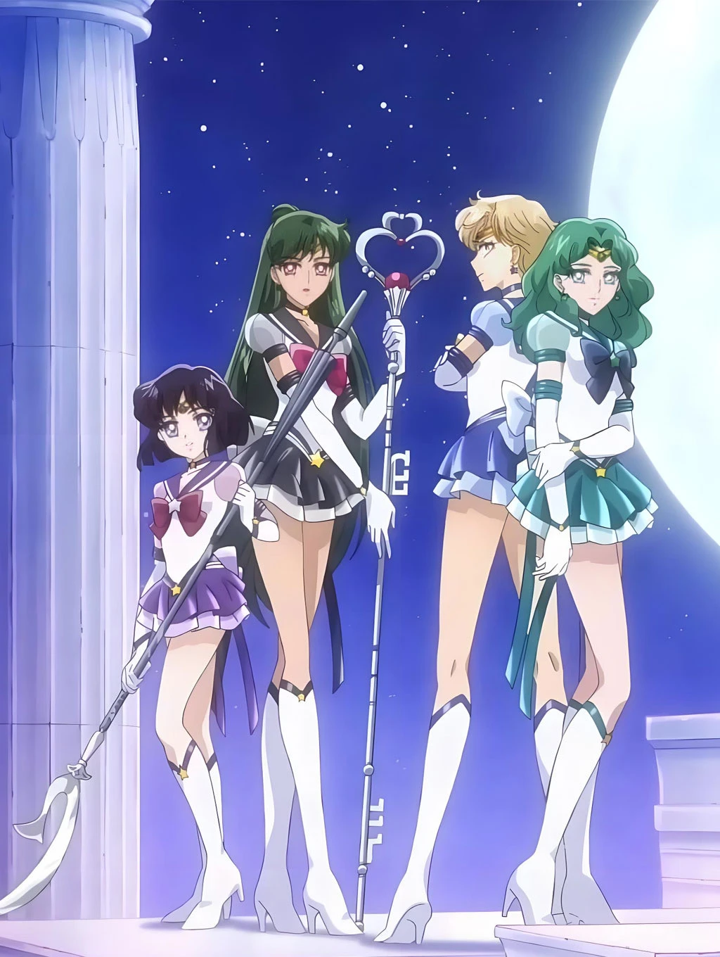 美少女战士丨老番女神外部战士心动古早海报