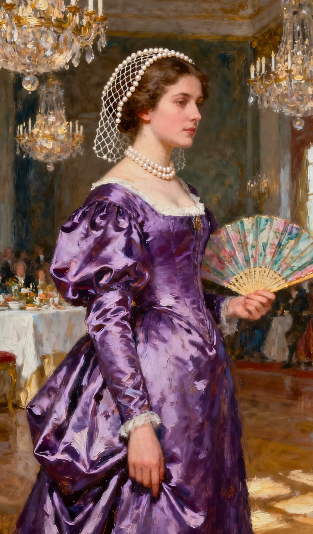 艺术欣赏|油画美人