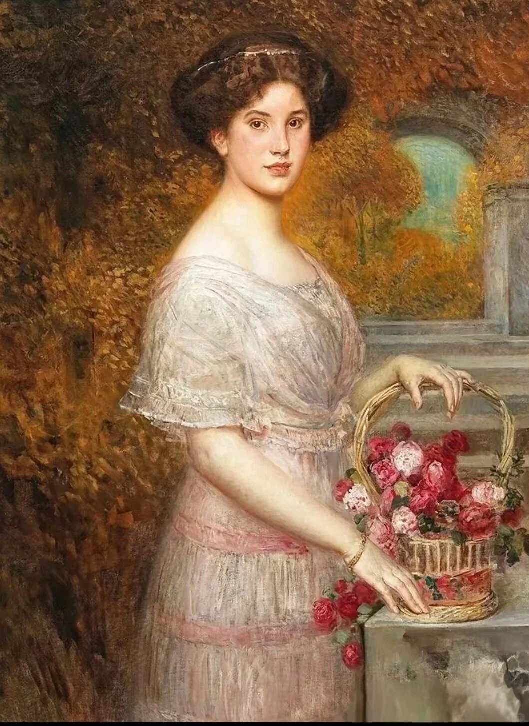 艺术欣赏|油画美人