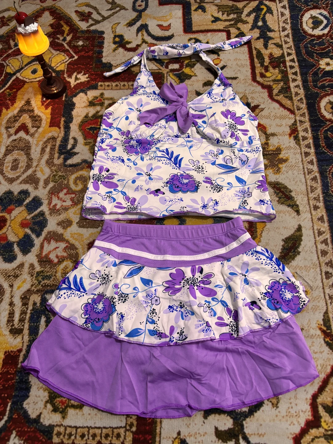 一组美美的古早味泳衣