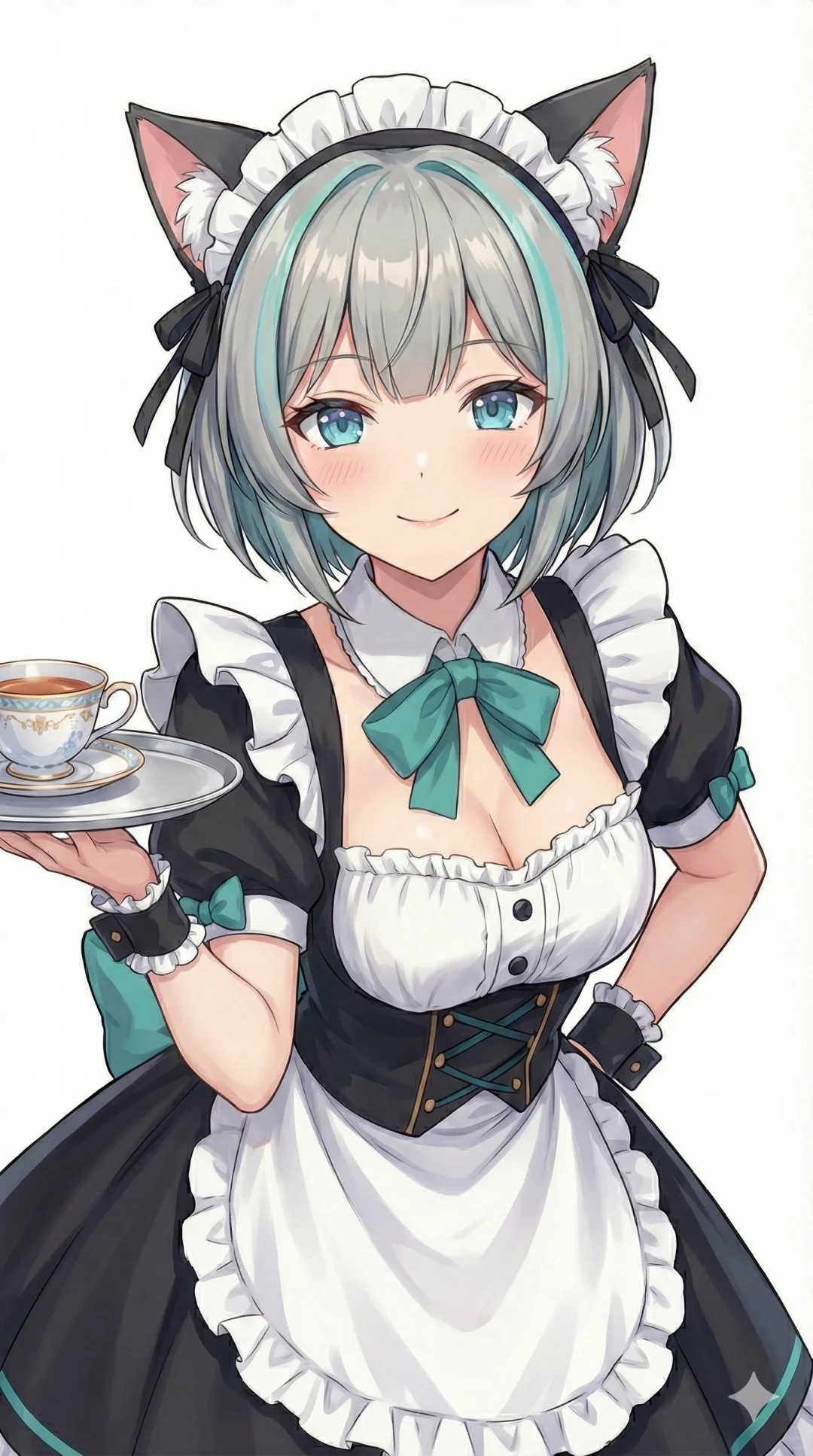 ✨叮咚！您的专属薄荷猫耳女仆已上线，请签收~