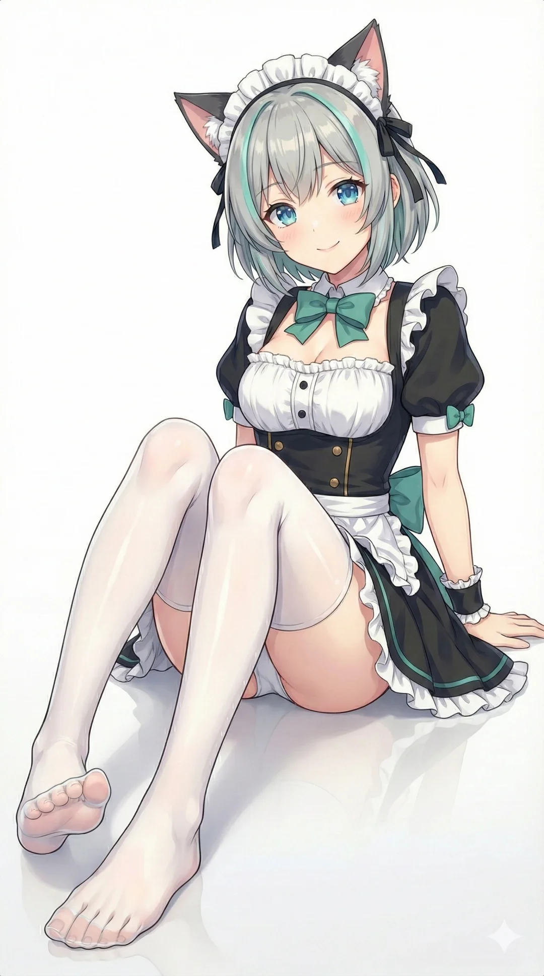 ✨叮咚！您的专属薄荷猫耳女仆已上线，请签收~