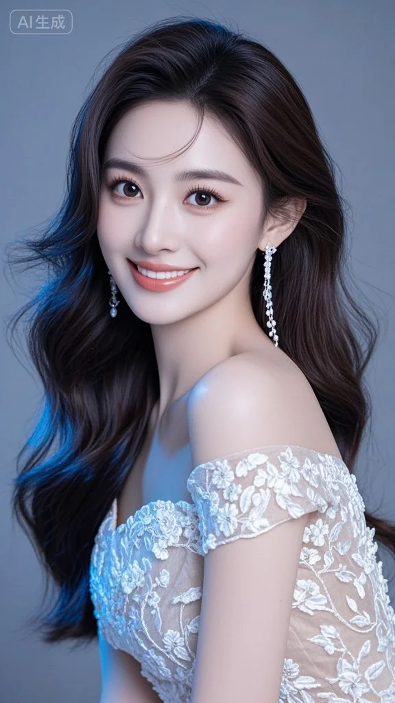 今天是蓝色经典（AI美女）