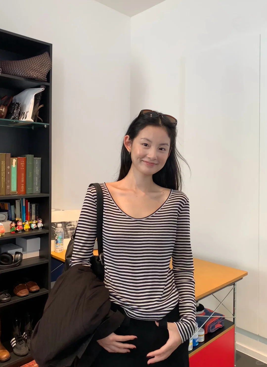 inspo | 纸片人条纹衫有点古早韩流即视感🦓