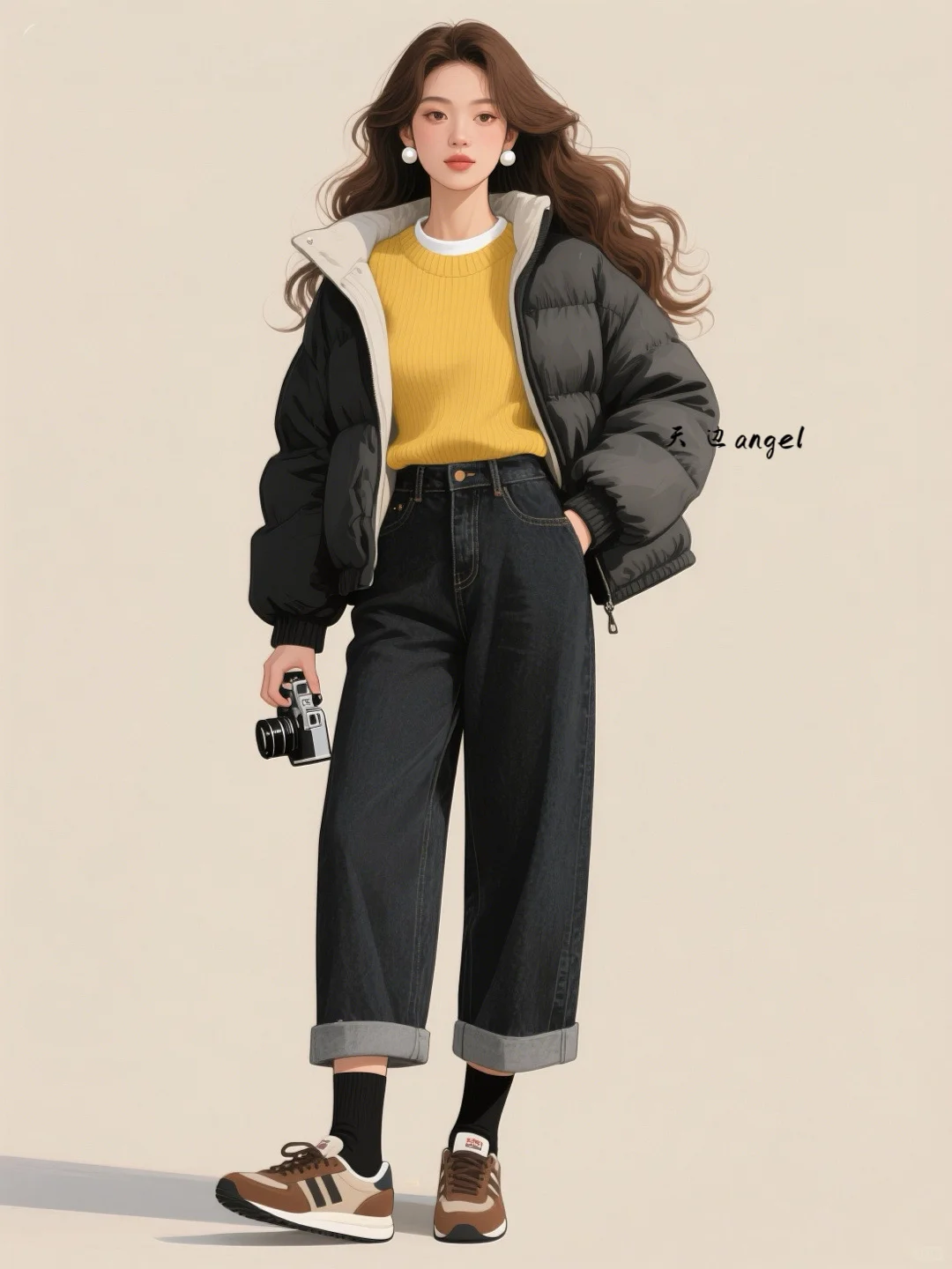 一周穿搭不重样|复古慵懒秋冬氛围感穿搭