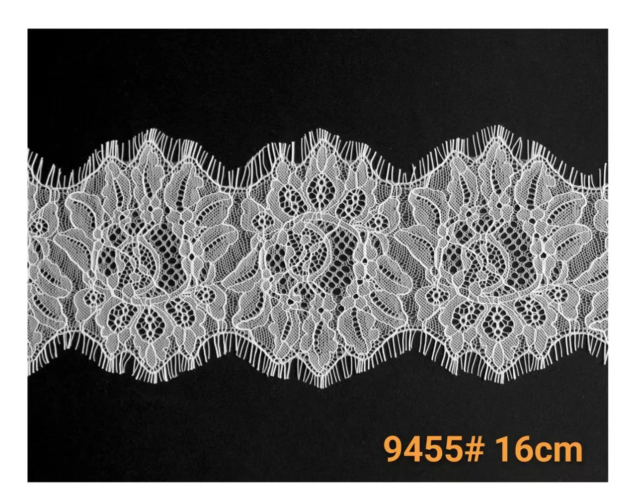 锦棉股线睫毛蕾丝