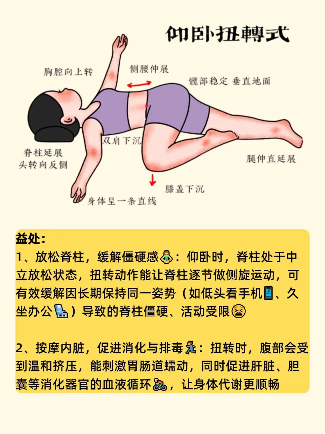 体态比长相重要，每天睡前十分钟改善体态