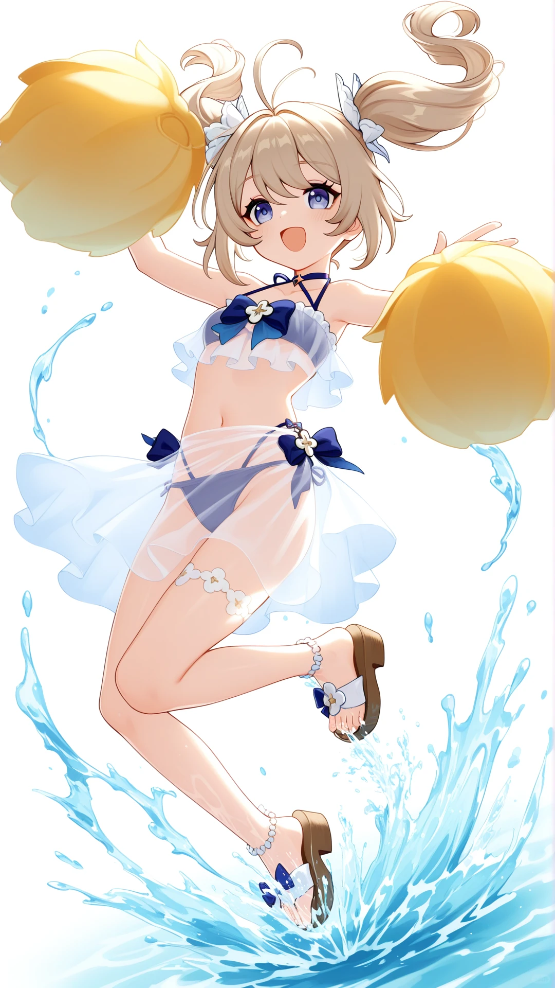 【原神同人】芭芭拉的绝美泳装