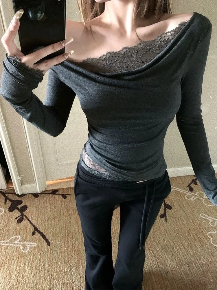 方几的蕾丝打底有姐妹喜欢吗 49