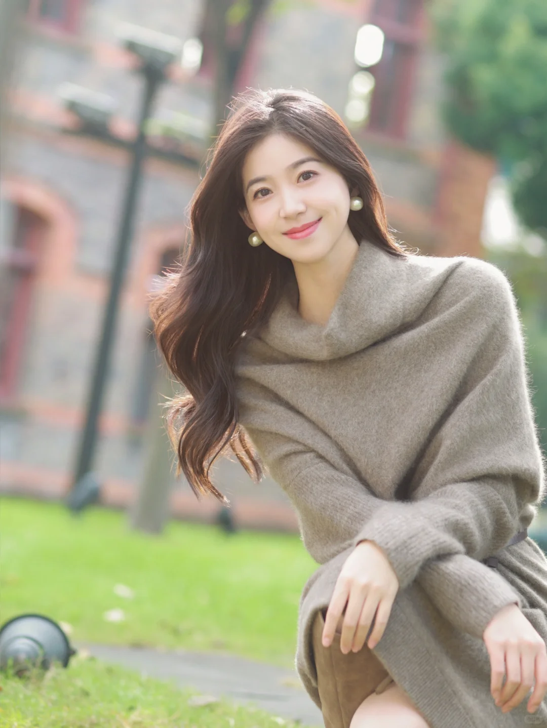 一件毛衣裙的柔暖