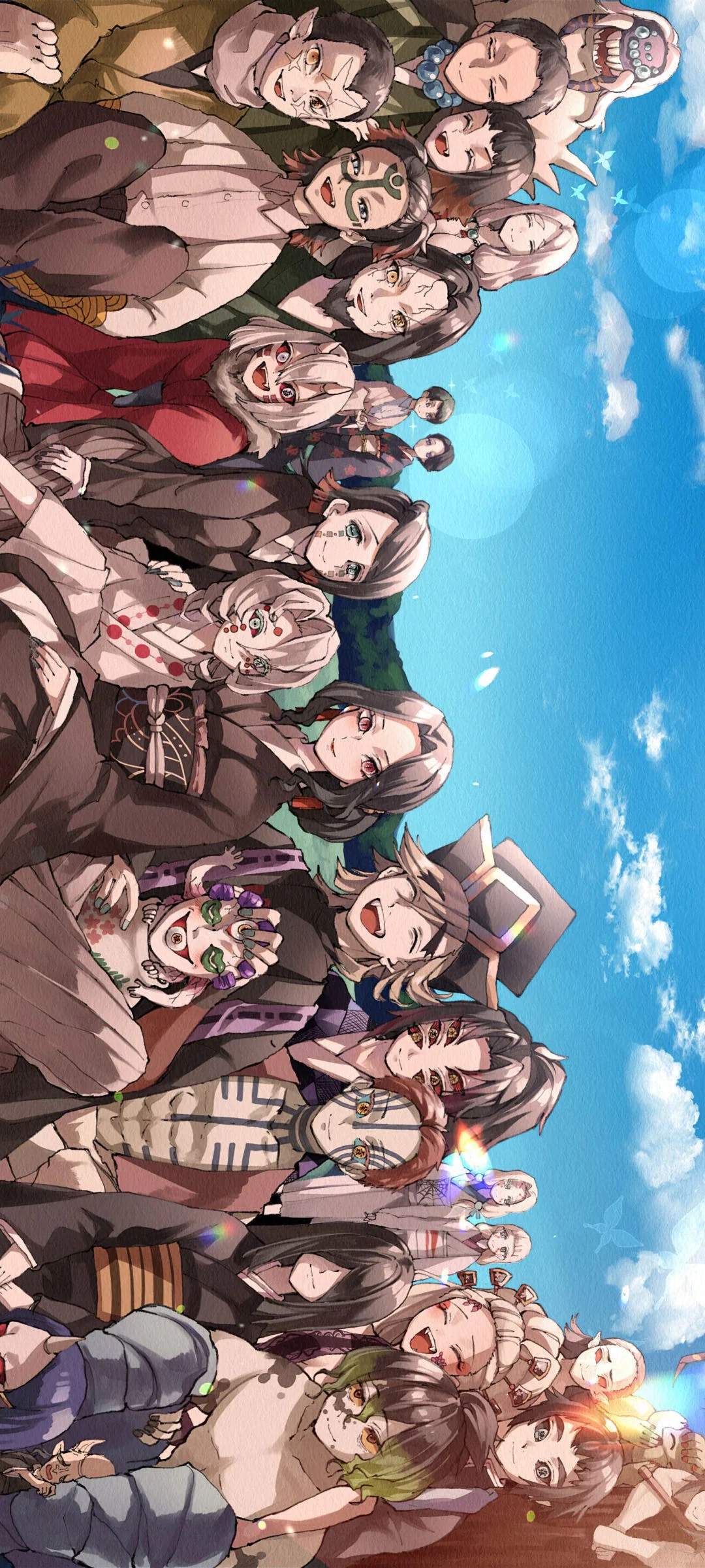 鬼灭之刃～十二月鬼合照～横版高清壁纸