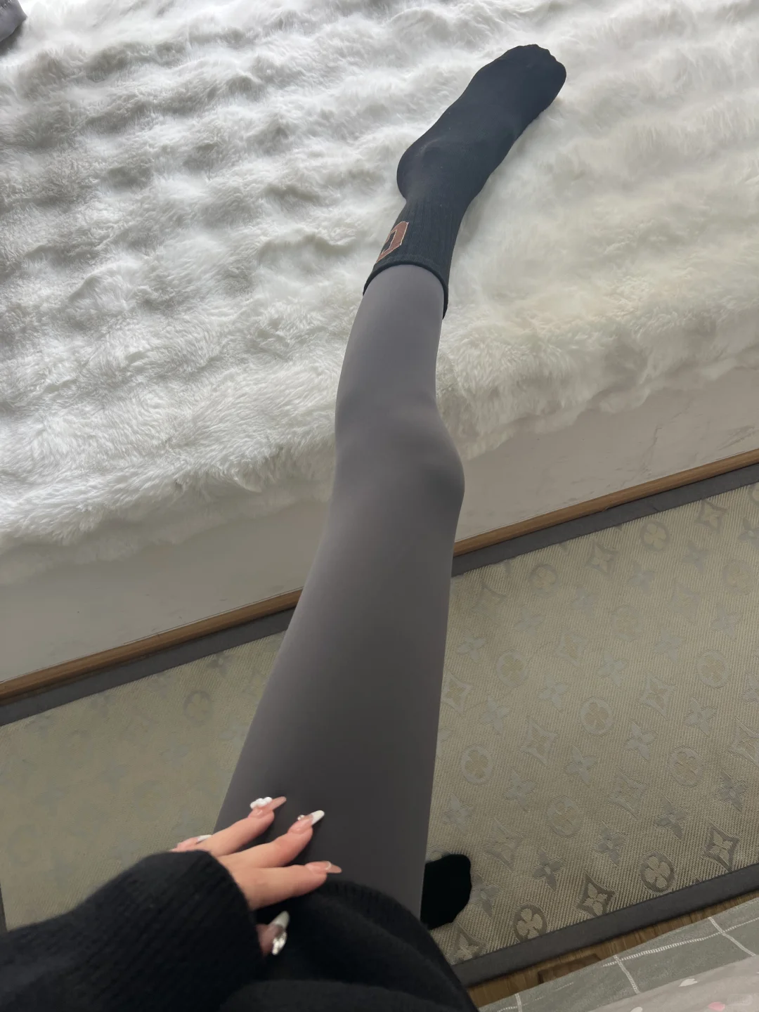 实况，秋冬鲨鱼裤，拼夕夕安全下车，穿一辈子