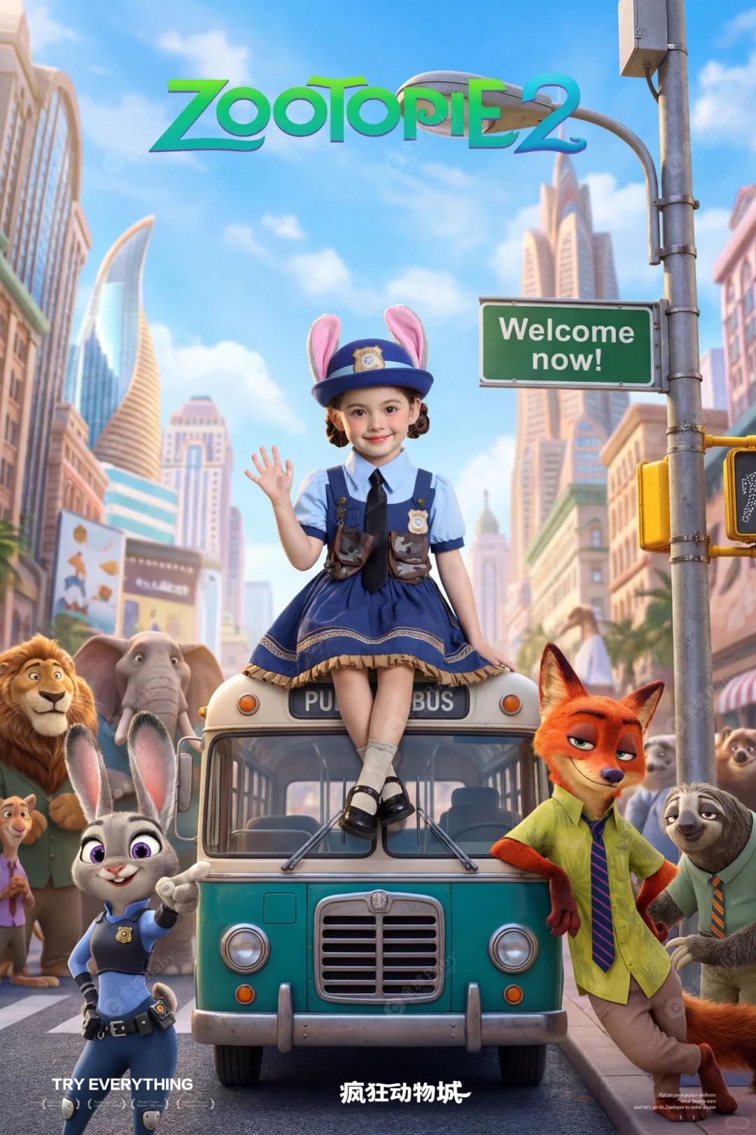 在金华这家店可以拍疯狂动物城主题，快冲‼️