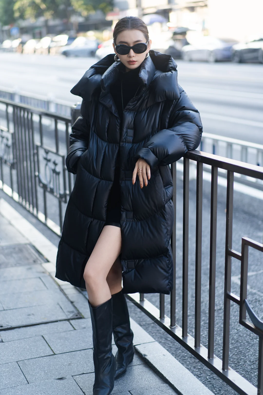 寒风凛冽，有科鲁达羽绒服就很安心