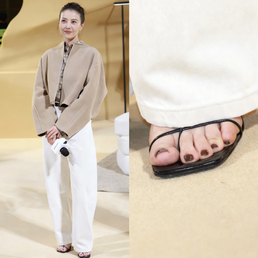 高圆圆这套“松弛感贵气穿搭”杀疯了！