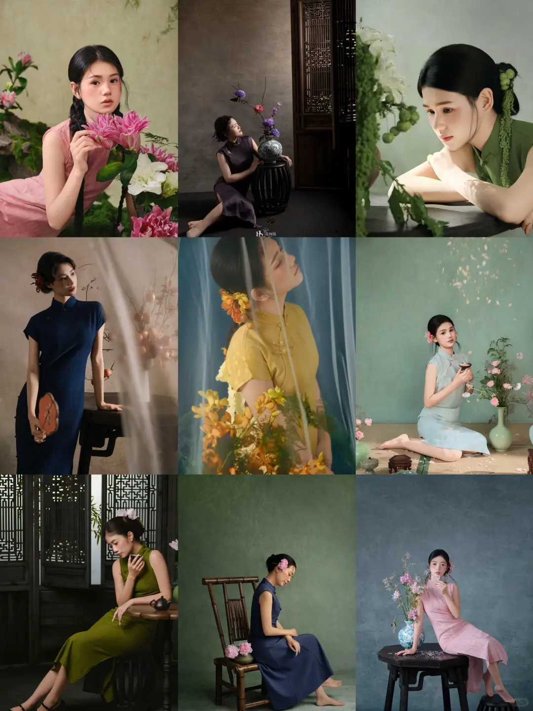 东方美学|旗袍才是氛围感的神|《素女集》