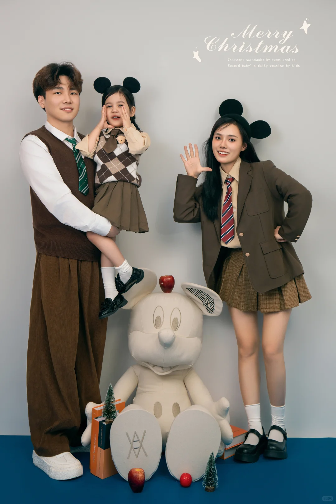 金华亲子照｜圣诞氛围感全家福，超有爱❤️