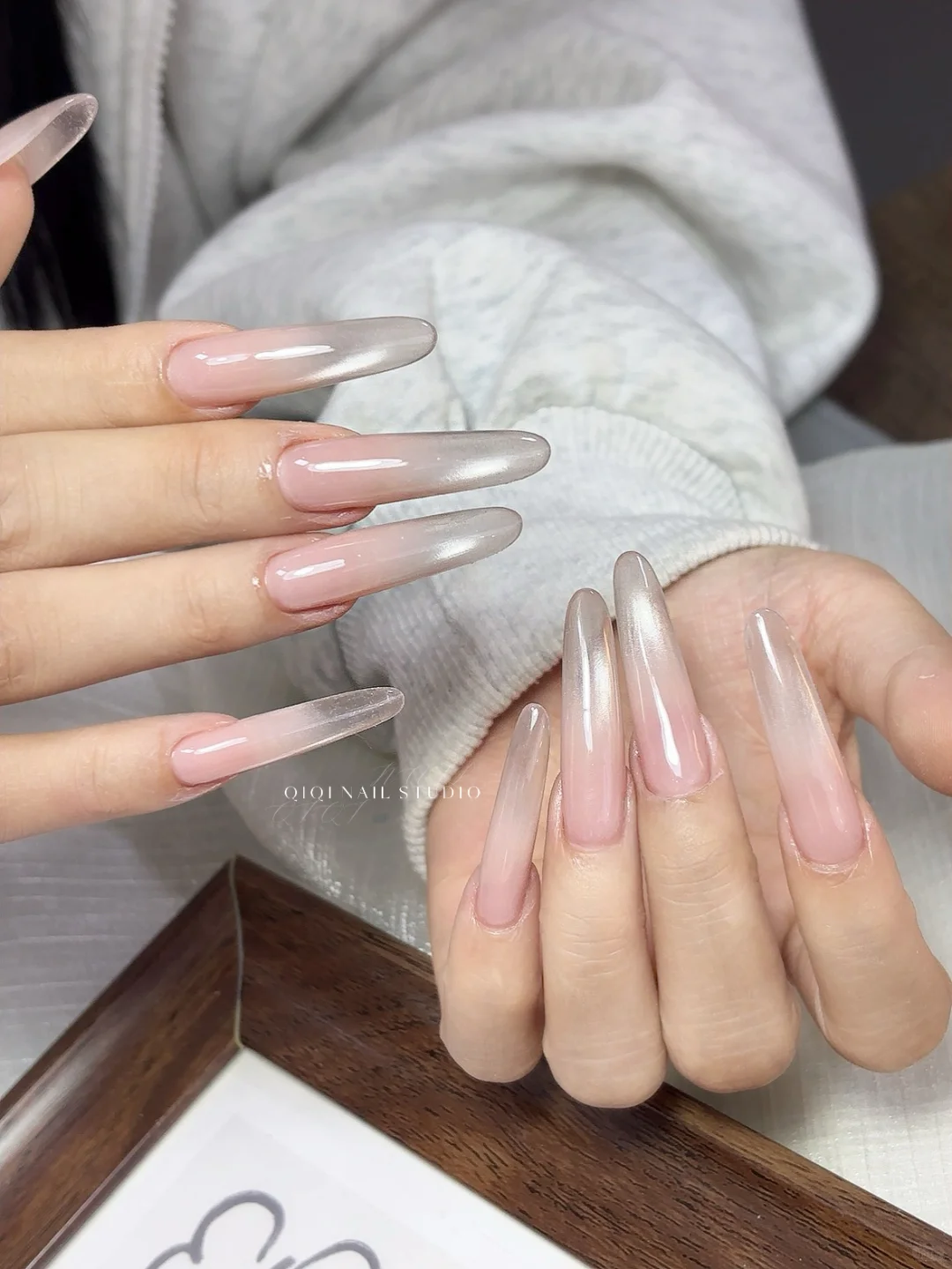 粉色渐变猫眼✨纯欲的天花板！！