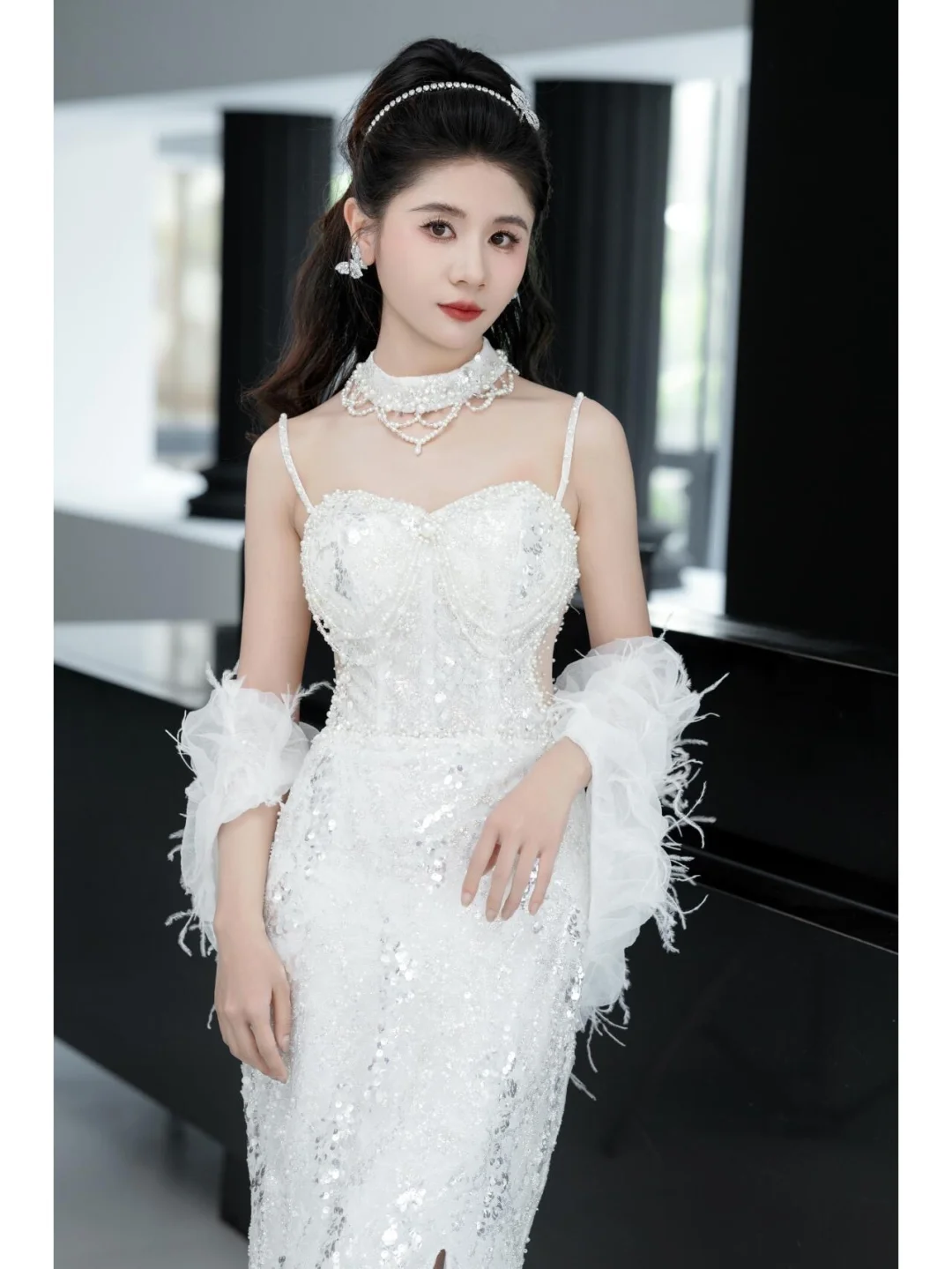 我的天！被这件婚纱给惊艳到了～