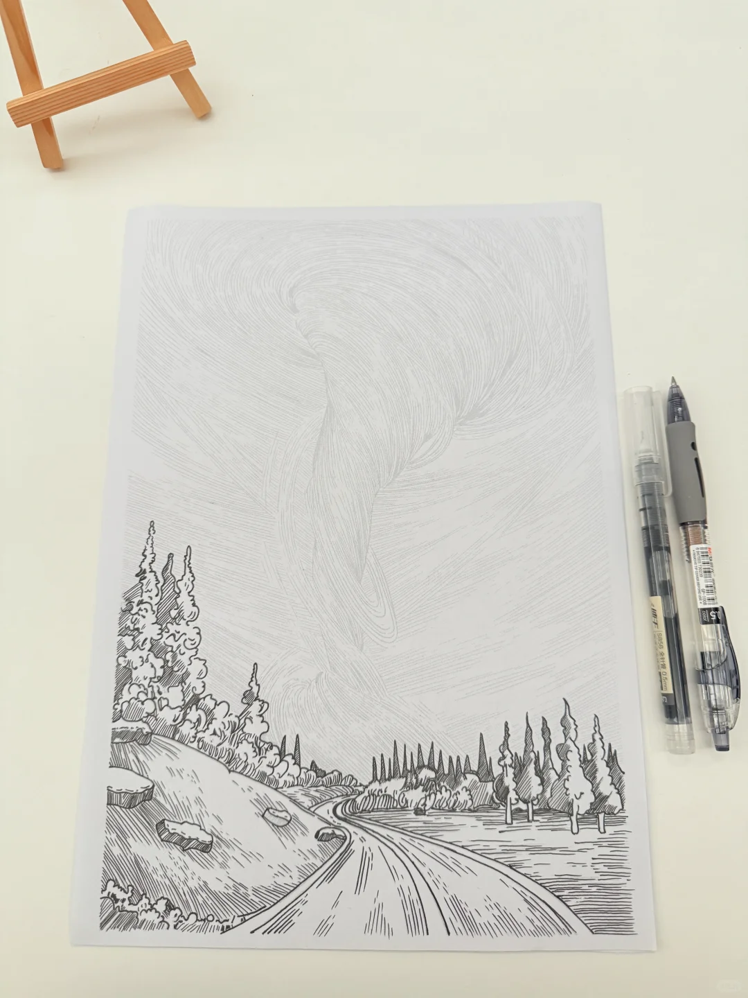 摸鱼打卡✔️3Day｜控笔线条