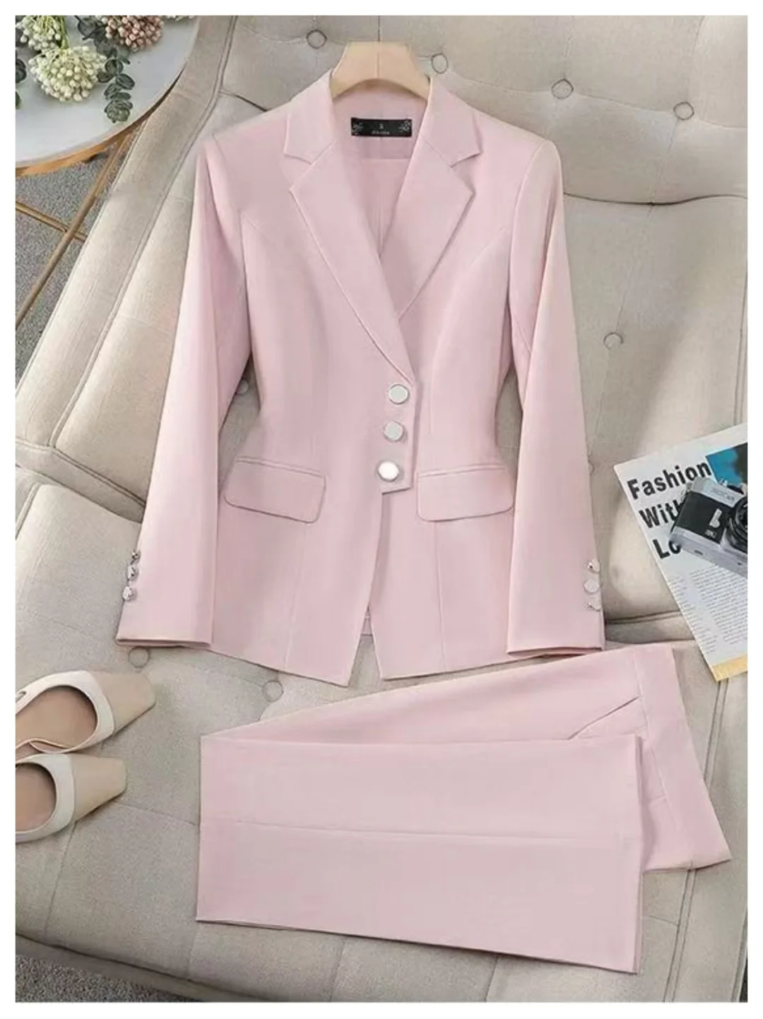 女士商务西装定制，红帮裁缝优体验