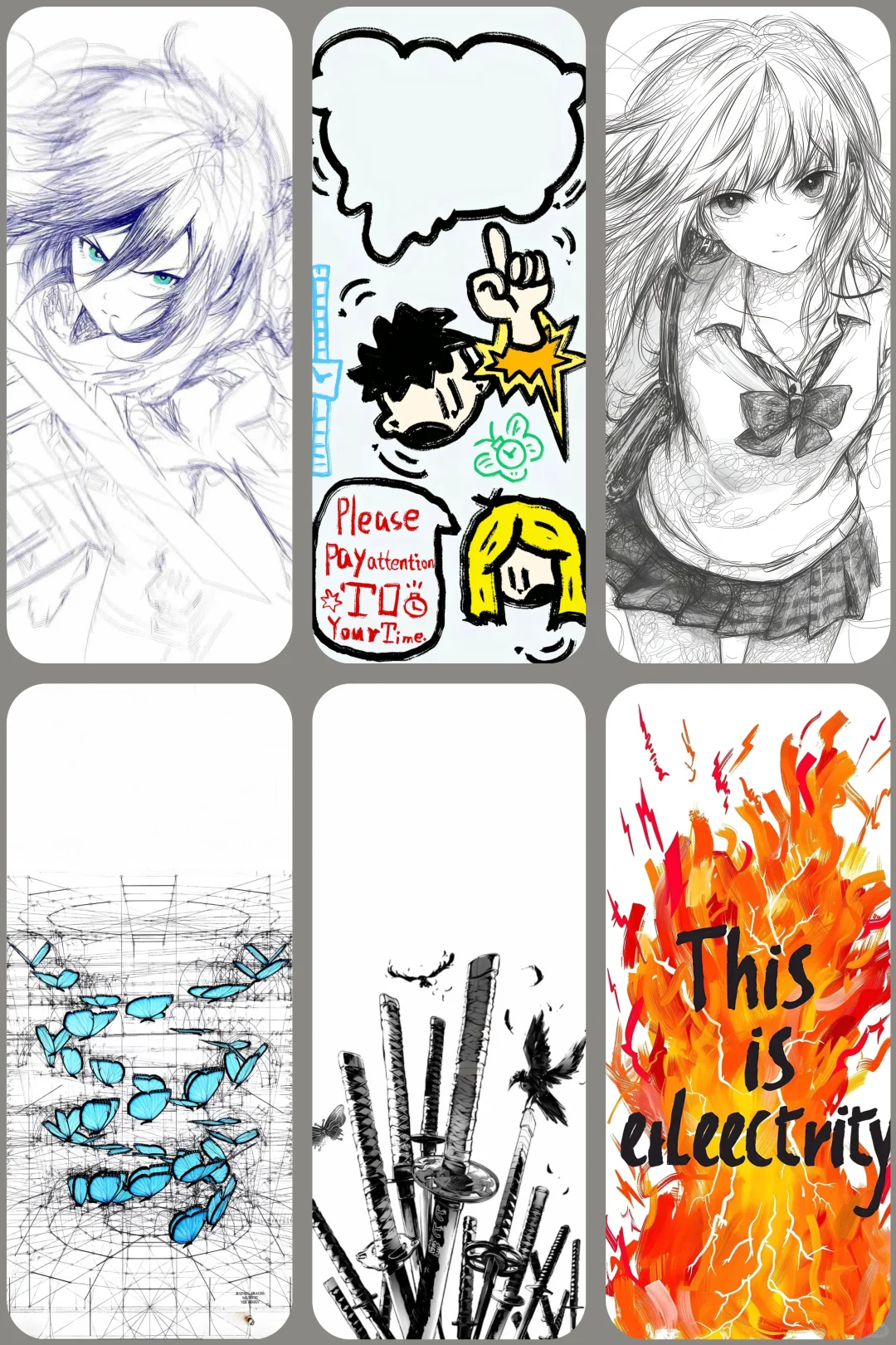 极简小众美式壁纸