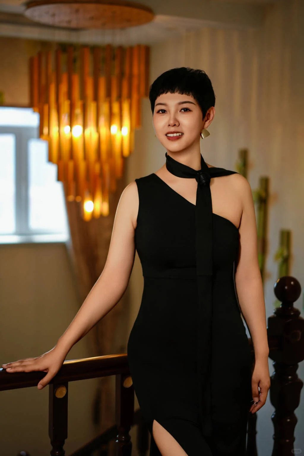 她在镜头里闪闪发光～