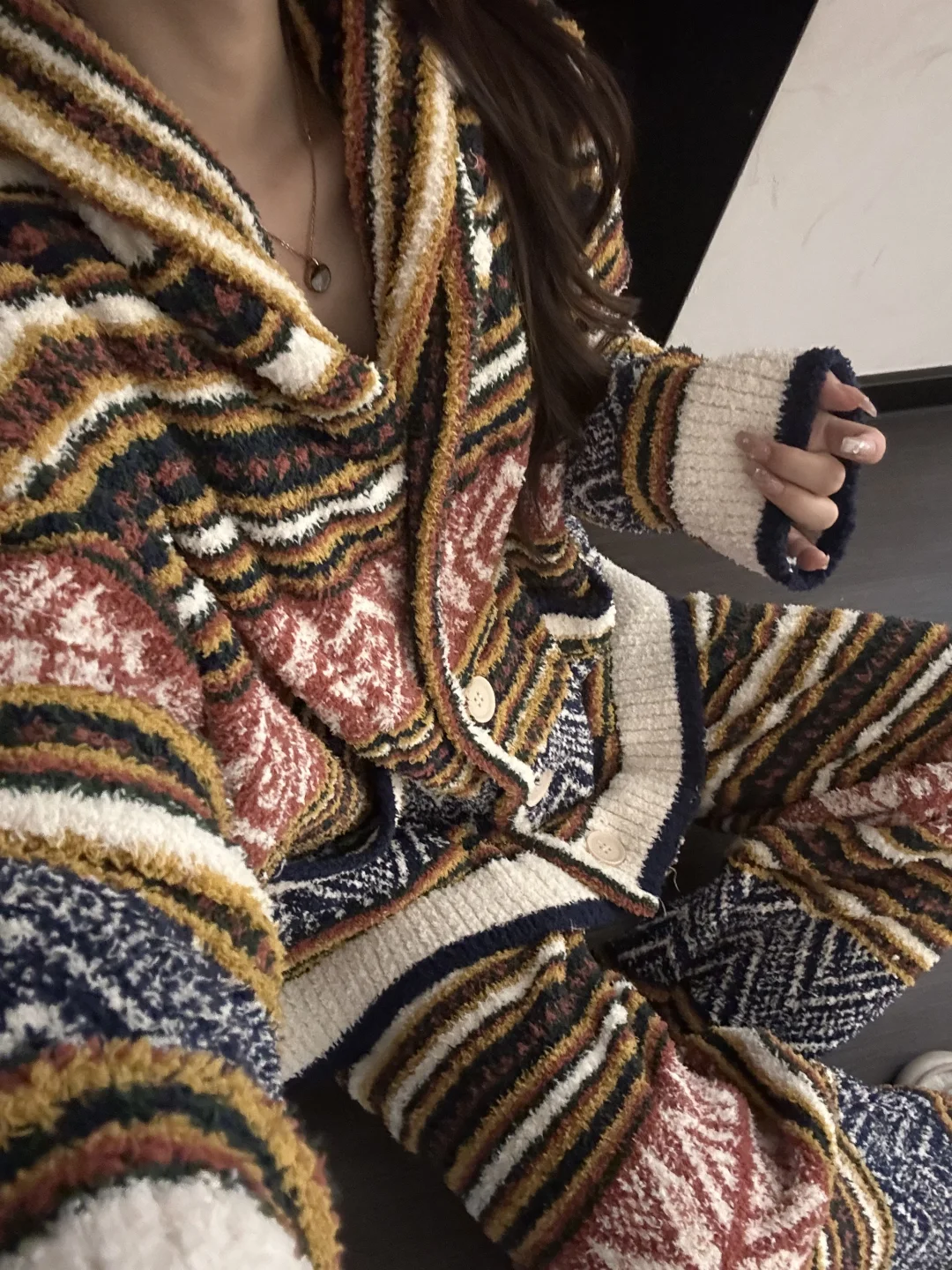 好有复古感的睡衣