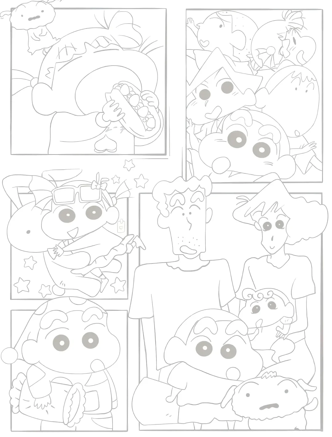 线条画也太解压了，想看看大家的作品👀