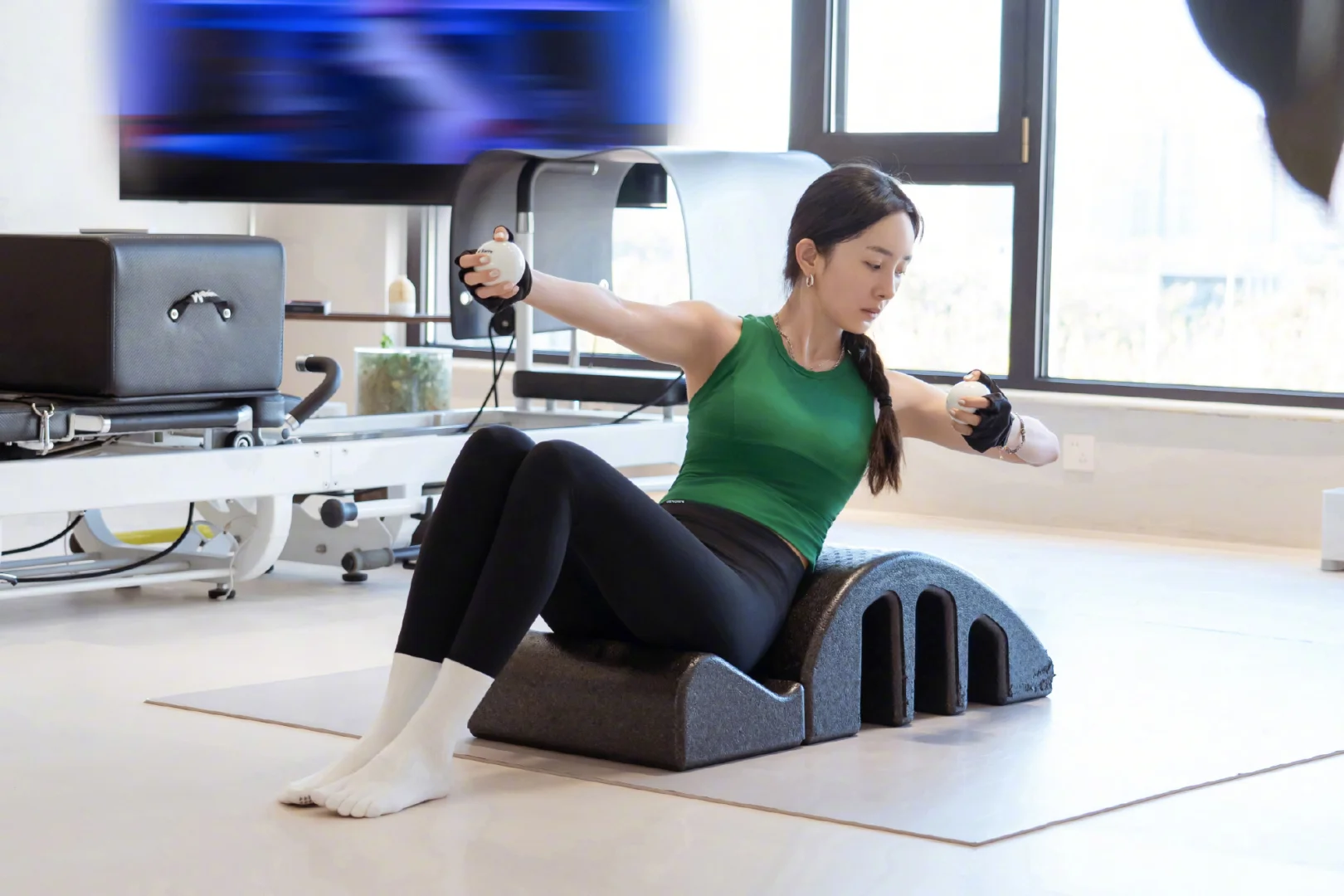 杨幂日常锻炼🏋️‍♀️ 怪不得姐身材这么好🥹！