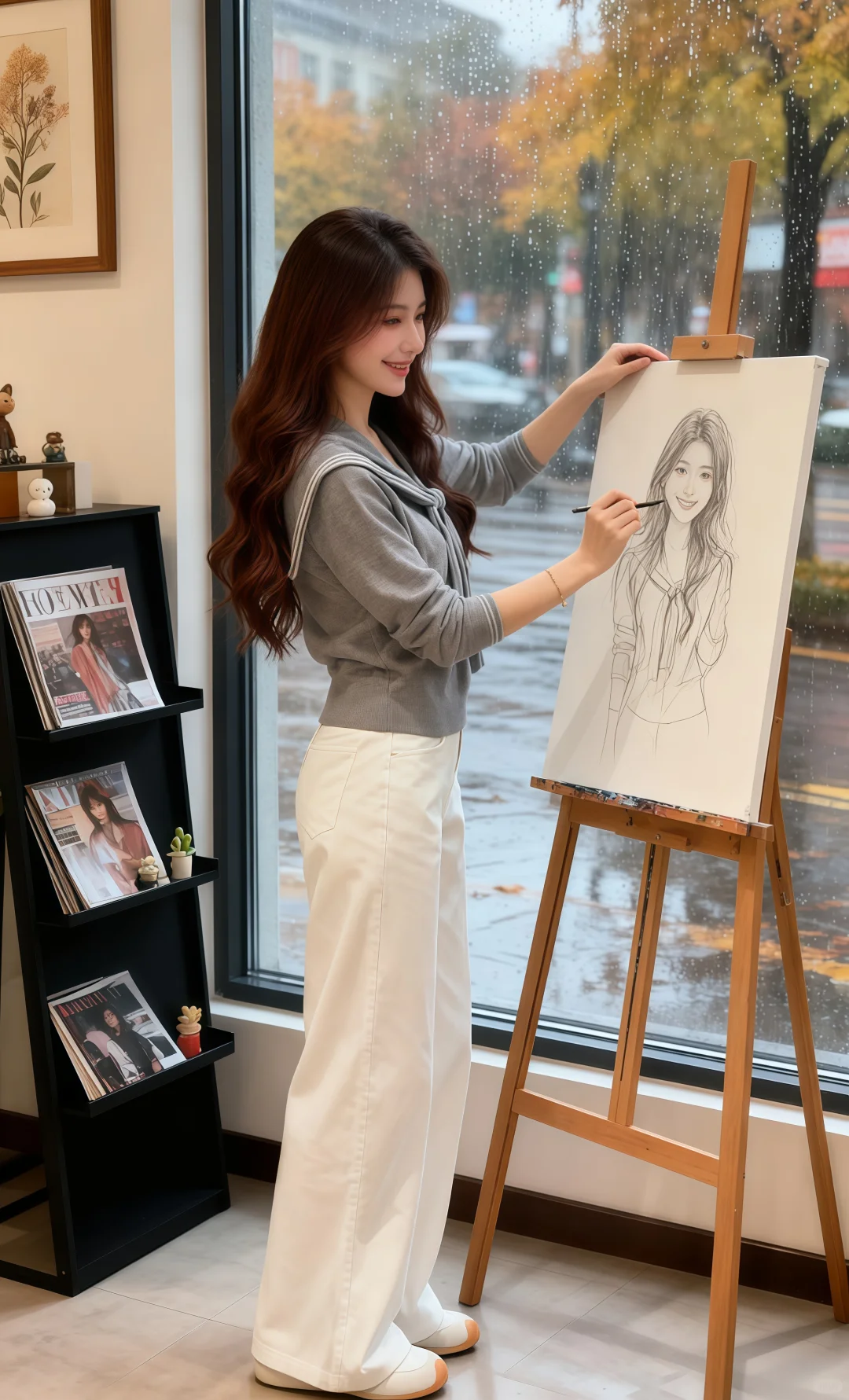 今天穿灰色！简约高级感～