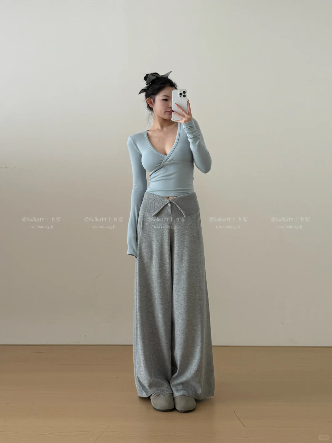 11.24上新｜秋冬必入神裤 翻边针织阔腿裤