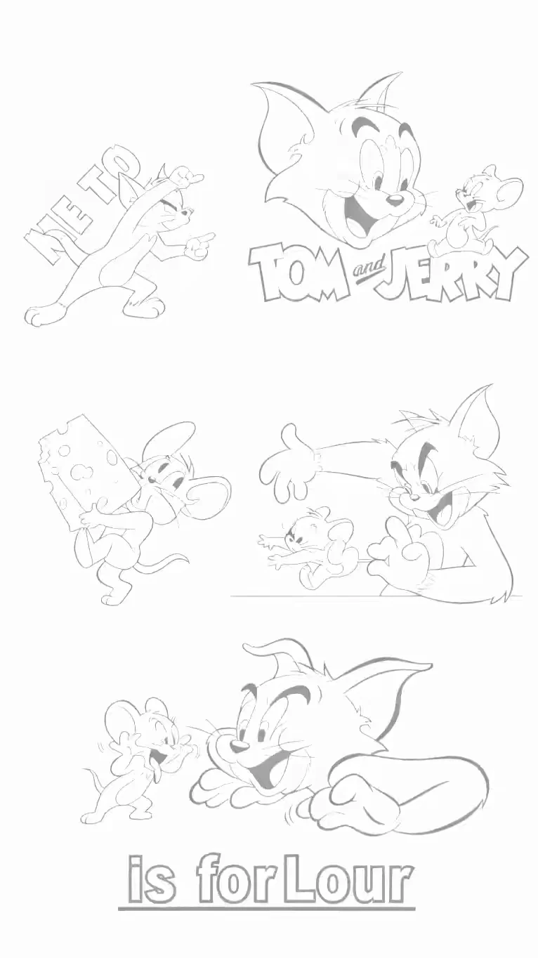 上班摸鱼之线条画大作战，谁是胜者呢