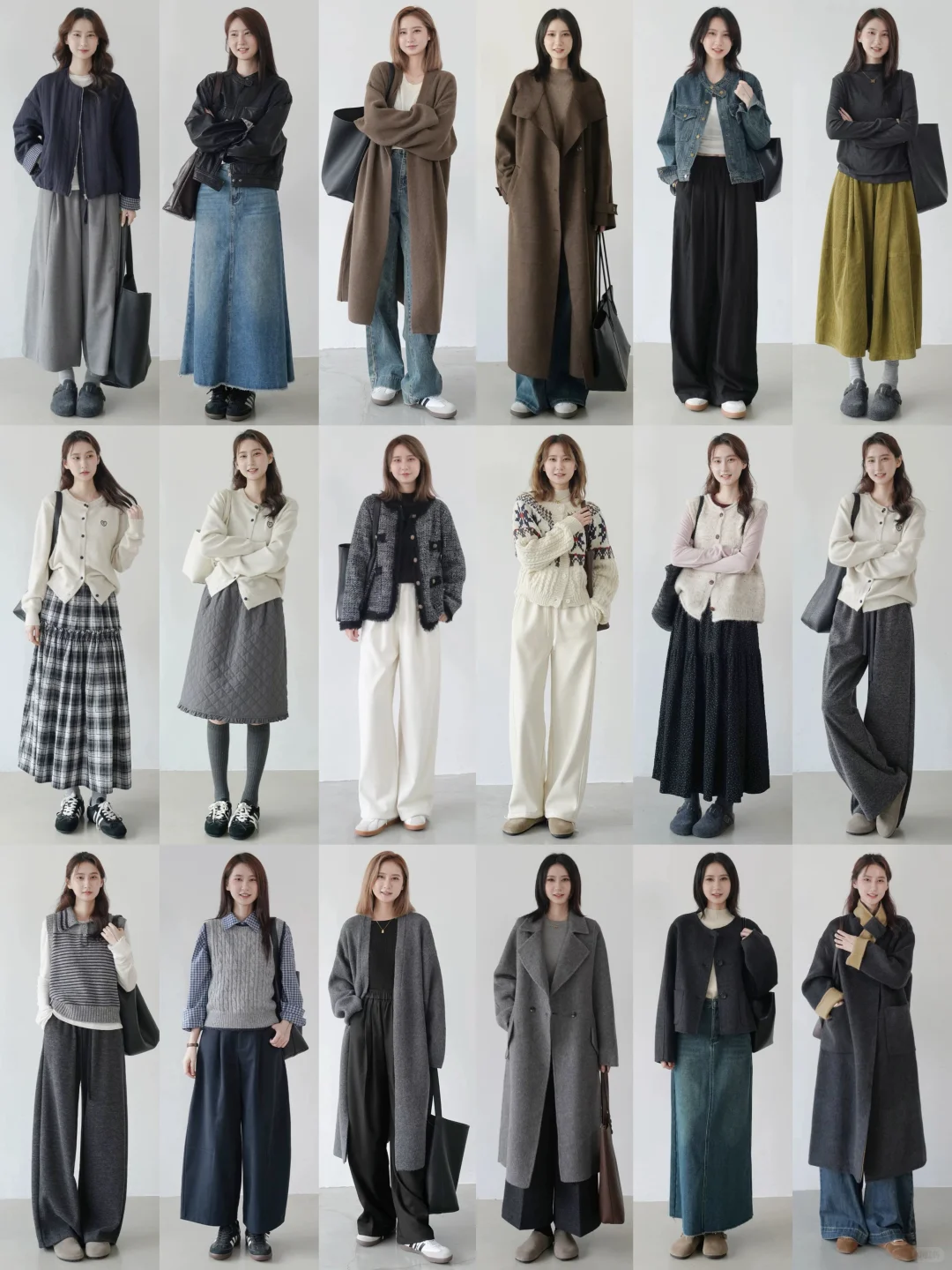 秋日穿搭抄作业！韩系慵懒叠穿起床少纠结