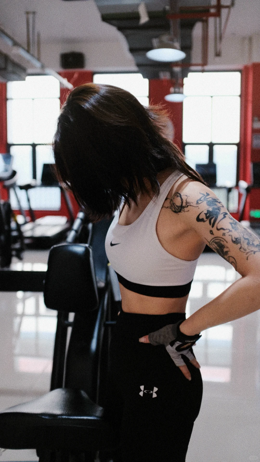 美少女要开始她的一周5练了🏋️