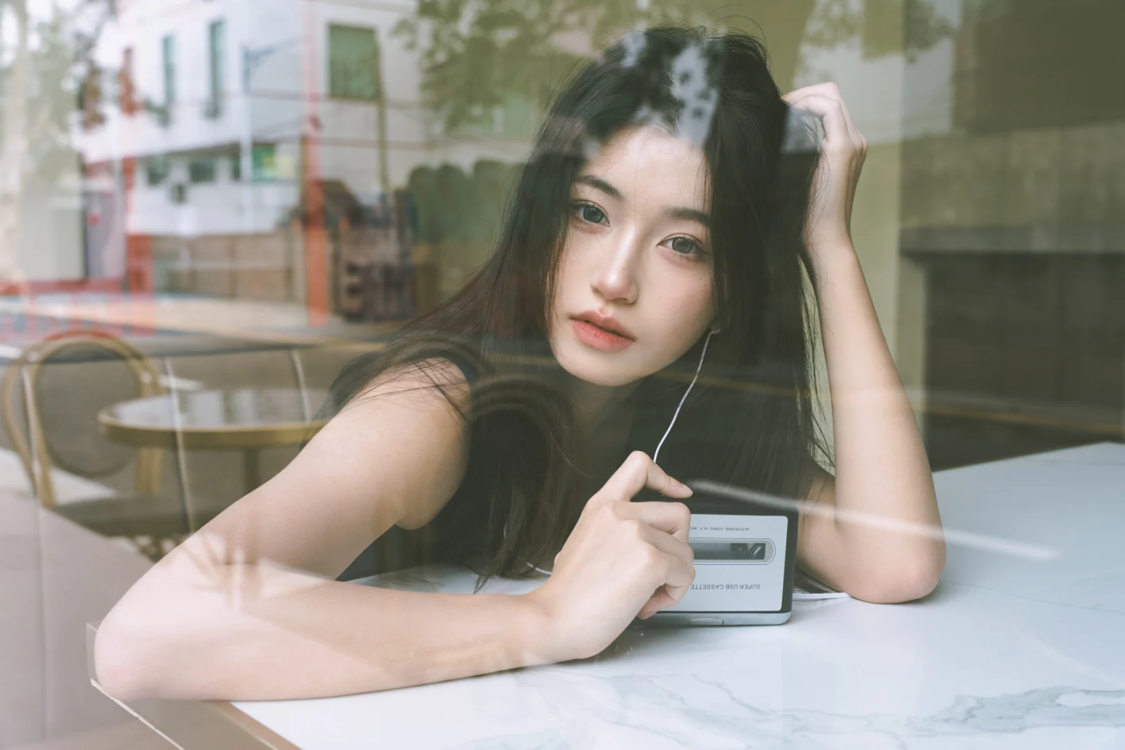 今天的她～咖啡厅拍摄📸