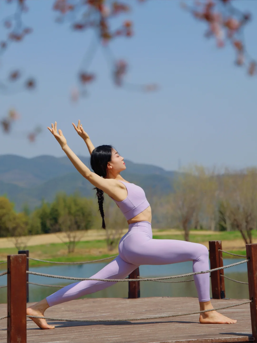 春日户外瑜伽｜柔软与生机