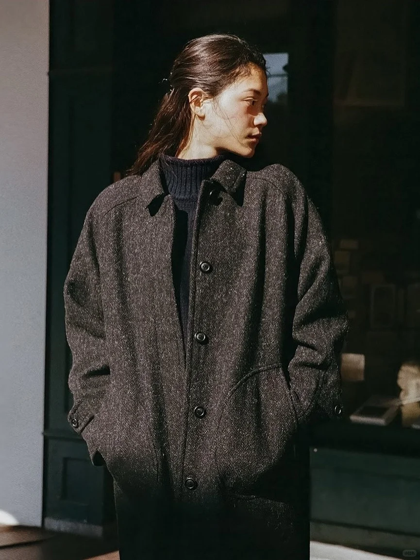 文艺范的法日混血模特美佳