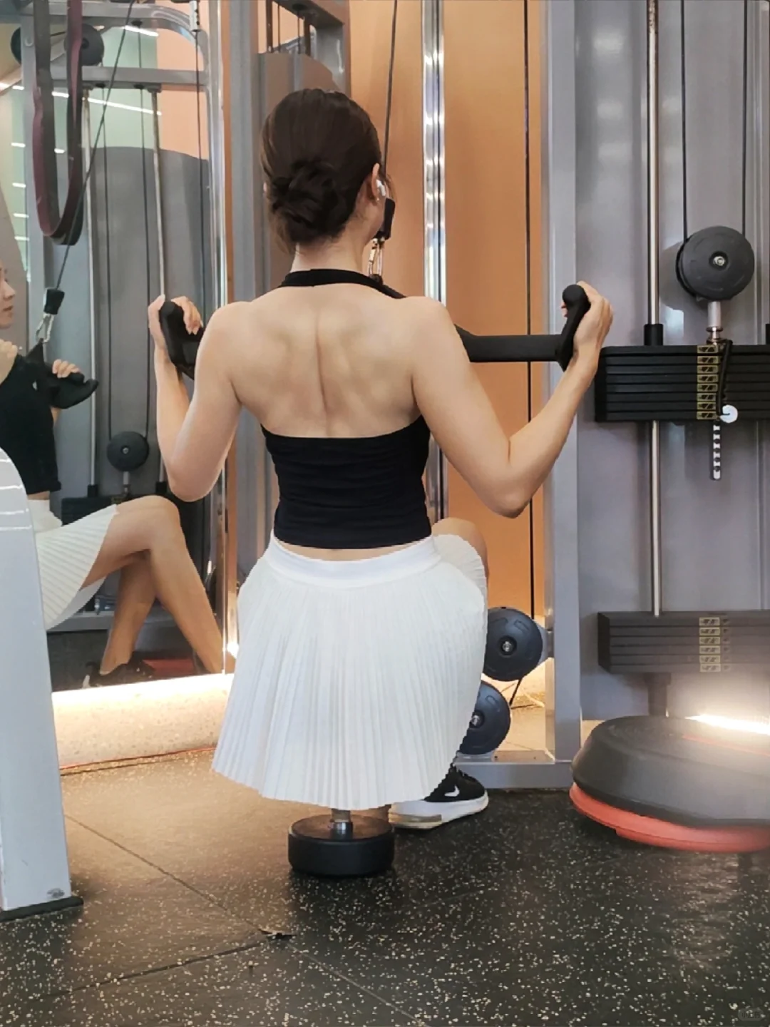 薄肌女孩养成记，线条感才是yyds!✨