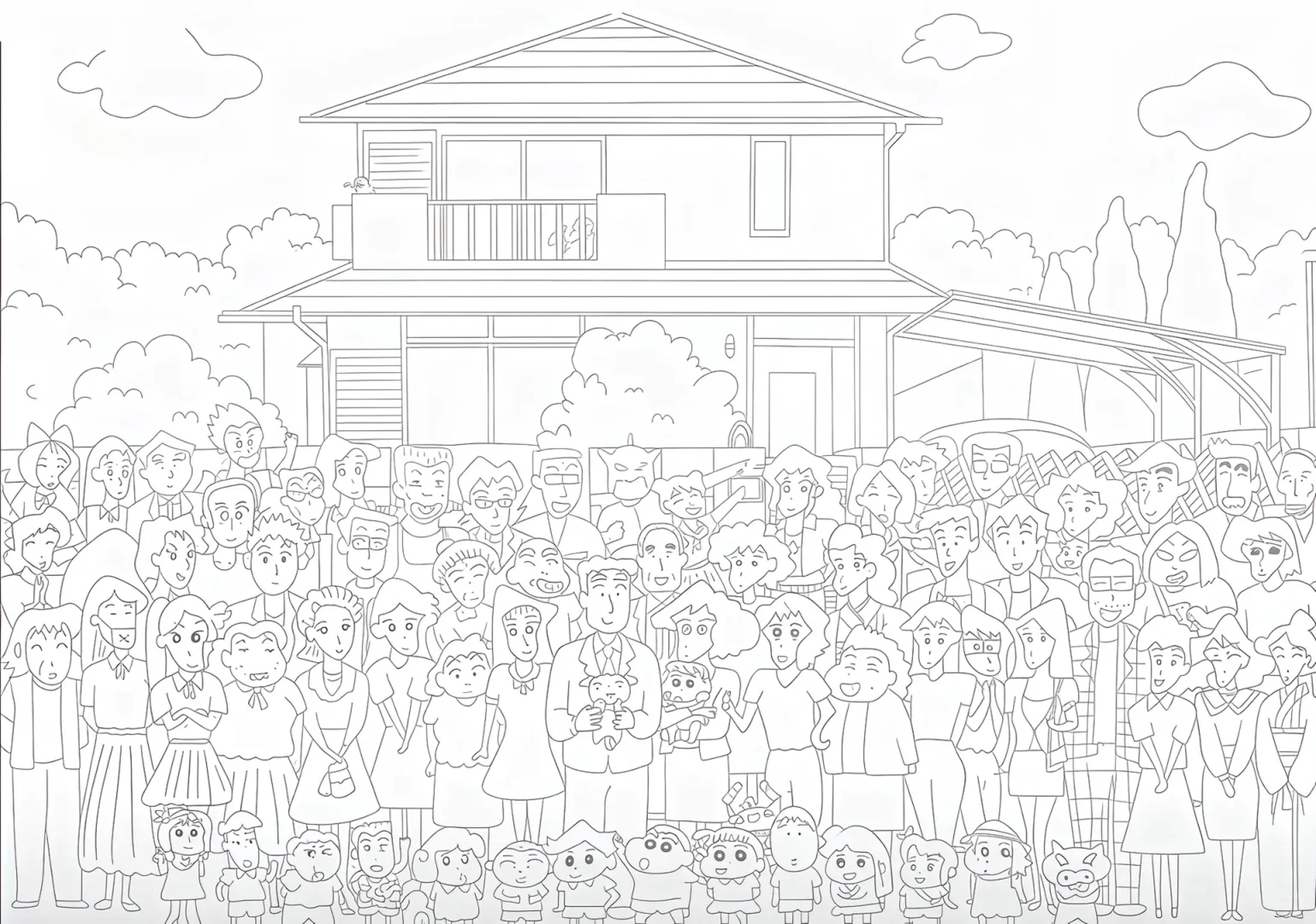 上班摸鱼神器线条画，你就画吧，超解压！