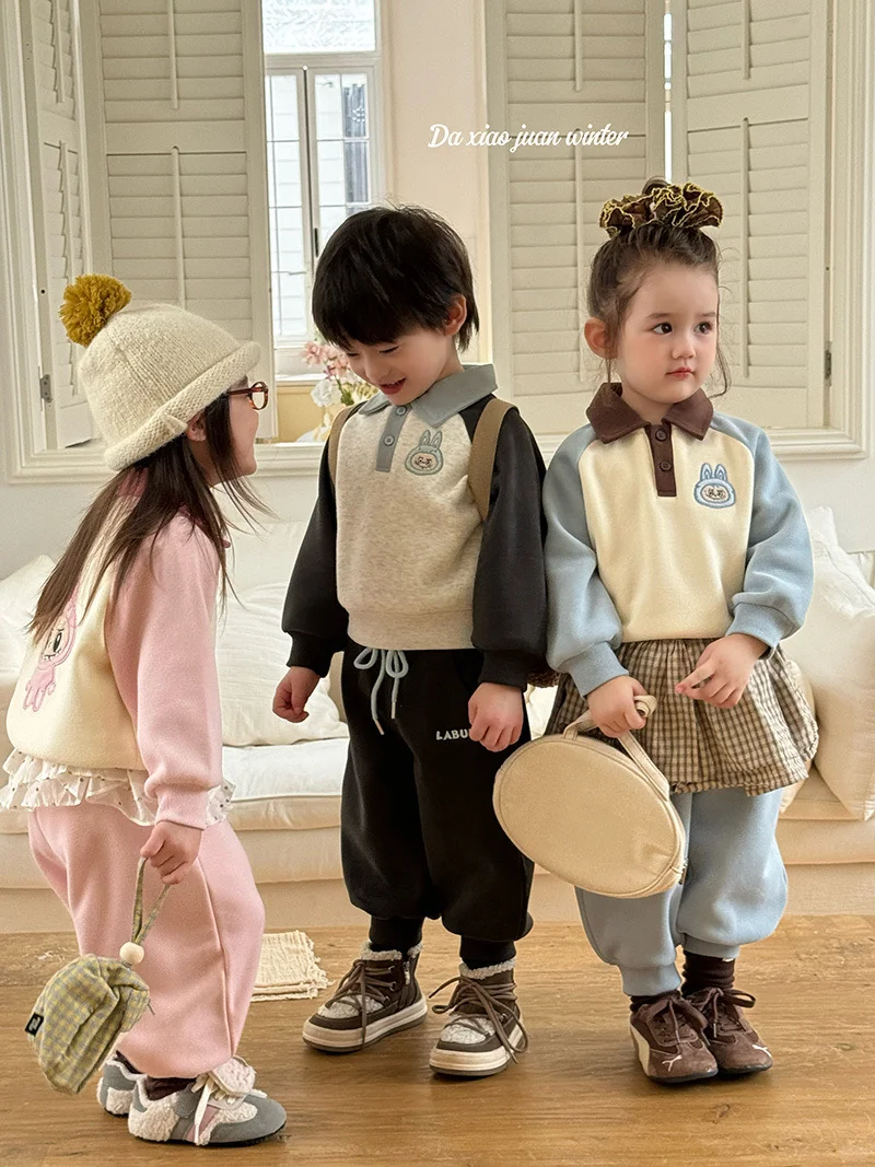 幼儿园开学这样穿拉布布好可爱🥰