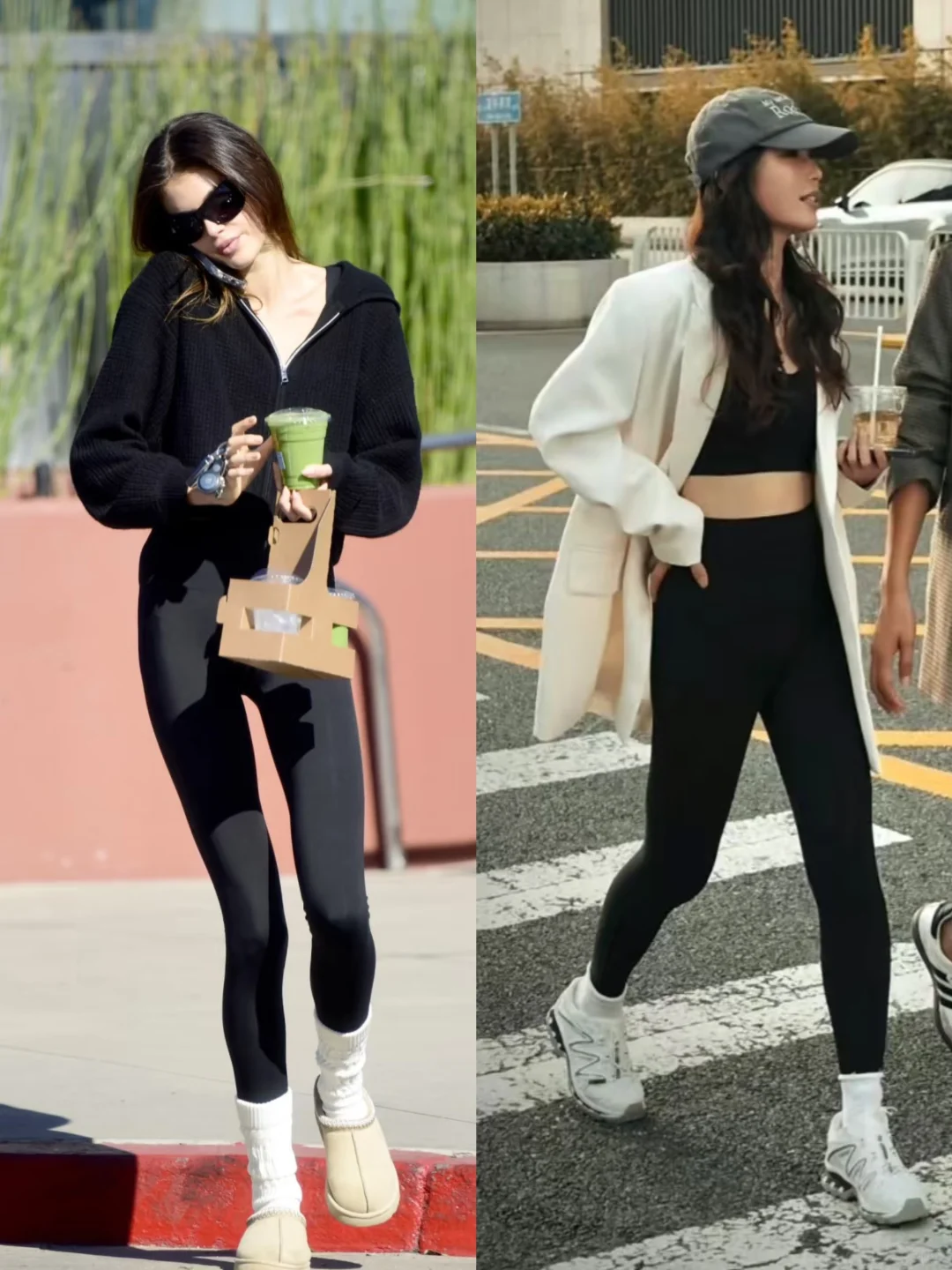 又到了穿瑜伽裤/鲨鱼裤的季节