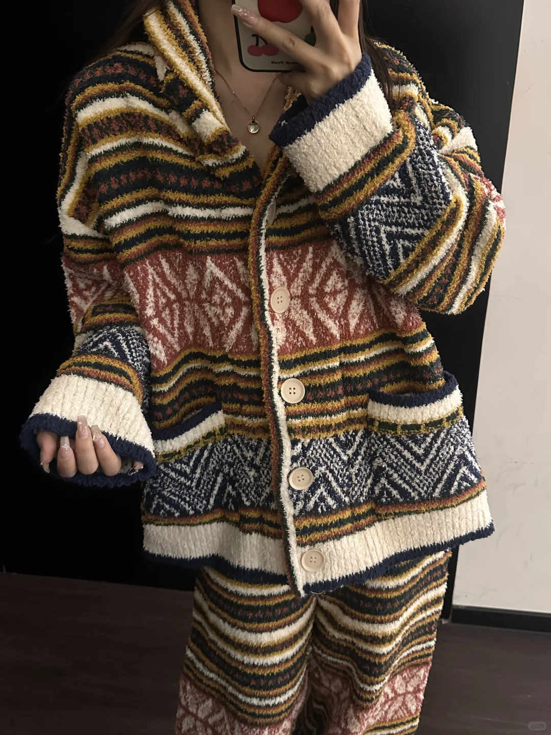 好有复古感的睡衣